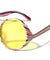 Peace Sign Multi Color Party Wholesale Sunglasses