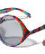 Peace Sign Multi Color Party Wholesale Sunglasses