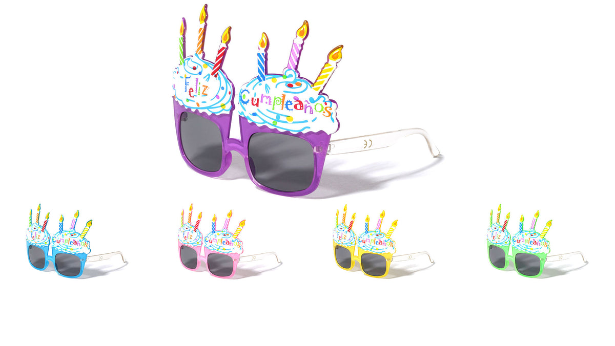 Birthday Candles Cupcake Party Glasses Wholesale