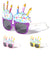 Birthday Candles Cupcake Party Glasses Wholesale