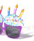 Birthday Candles Cupcake Party Glasses Wholesale