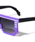 Blocks Square Pixel Color Party Glasses