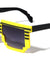 Blocks Square Pixel Color Party Glasses