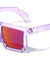 Blocks Square Pixel Crystal Color Mirror Party Glasses
