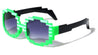 Blocks Square Circle Pixel Color Party Glasses