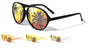 Lens Print Palm Trees Sunset Party Glasses