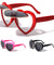 Heart Shape Party Flip Up Frame Wholesale Sunglasses