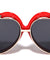 Heart Shape Party Flip Up Frame Wholesale Sunglasses