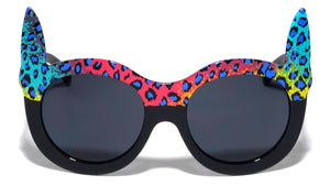 Party Animal Ears Round Wholesale Sunglasses
