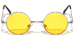Round Sunglasses with Color Lens Wholesale