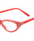 Small Reading Rhinestone Cat Eye Glasses Wholesale