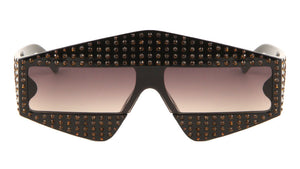 Rectangle Diamond Rhinestone Wholesale Sunglasses