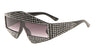 Rectangle Diamond Rhinestone Wholesale Sunglasses
