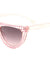 Rhinestoned Flat Top Cat Eye Bulk Wholesale Sunglasses