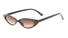 Rhinestoned Thin Cat Eye Bulk Wholesale Sunglasses