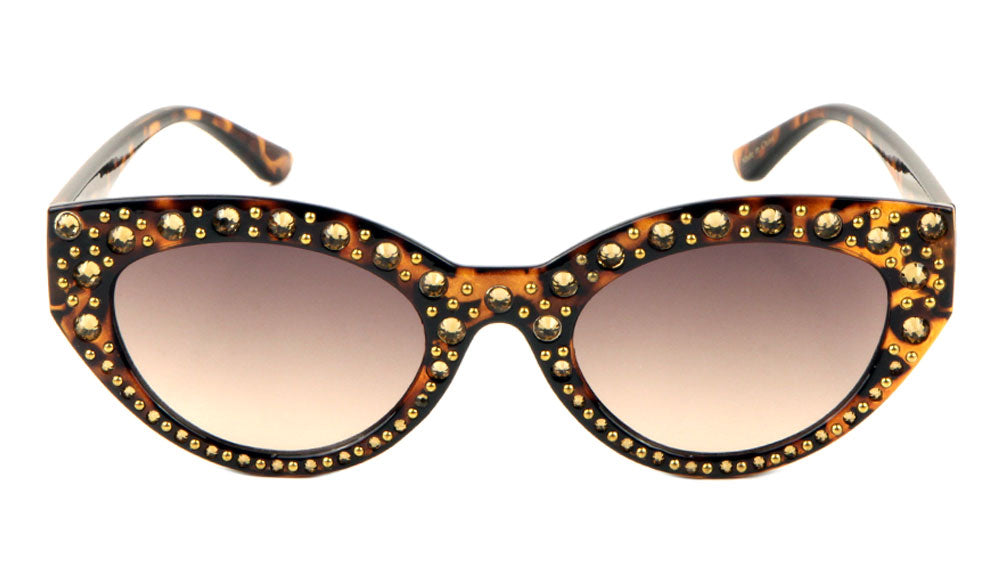 Retro Rhinestone Cat Eye Sunglasses Wholesale
