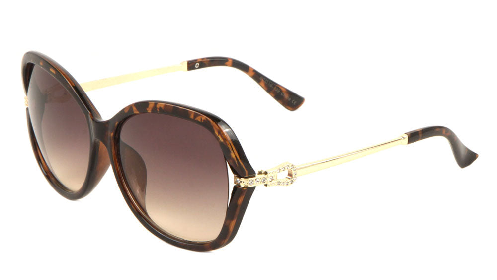 Rhinestoned Butterfly Sunglasses Wholesale
