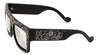 Crushed Rhinestone Flat Top Classic Wholesale Sunglasses
