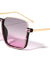 Rhinestone Half Rim Square Butterfly Wholesale Sunglasses
