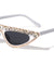 Rhinestone Flat Top Fashion Wholesale Sunglasses