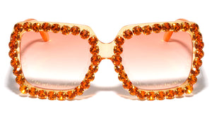 Large Rhinestone Butterfly Frame Wholesale Sunglasses