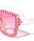 Large Rhinestone Butterfly Frame Wholesale Sunglasses