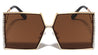 Rhinestone Geometric Butterfly Wholesale Sunglasses