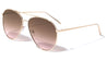 Engraved Edge Lens Brown Pink Aviators Wholesale Sunglasses