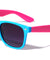 Classic Neon Duotone Color Wholesale Bulk Sunglasses