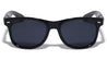 Classic Spring Hinge Sunglasses with Super Dark Lens