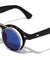 Retro Frame with Flip Color Mirror Lens Wholesale Sunglasses