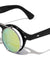Retro Frame with Flip Color Mirror Lens Wholesale Sunglasses