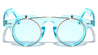 Crystal Color Retro with Color Flip Lens Wholesale Sunglasses