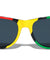 Spring Hinge Rasta Colors Classic Wholesale Sunglasses