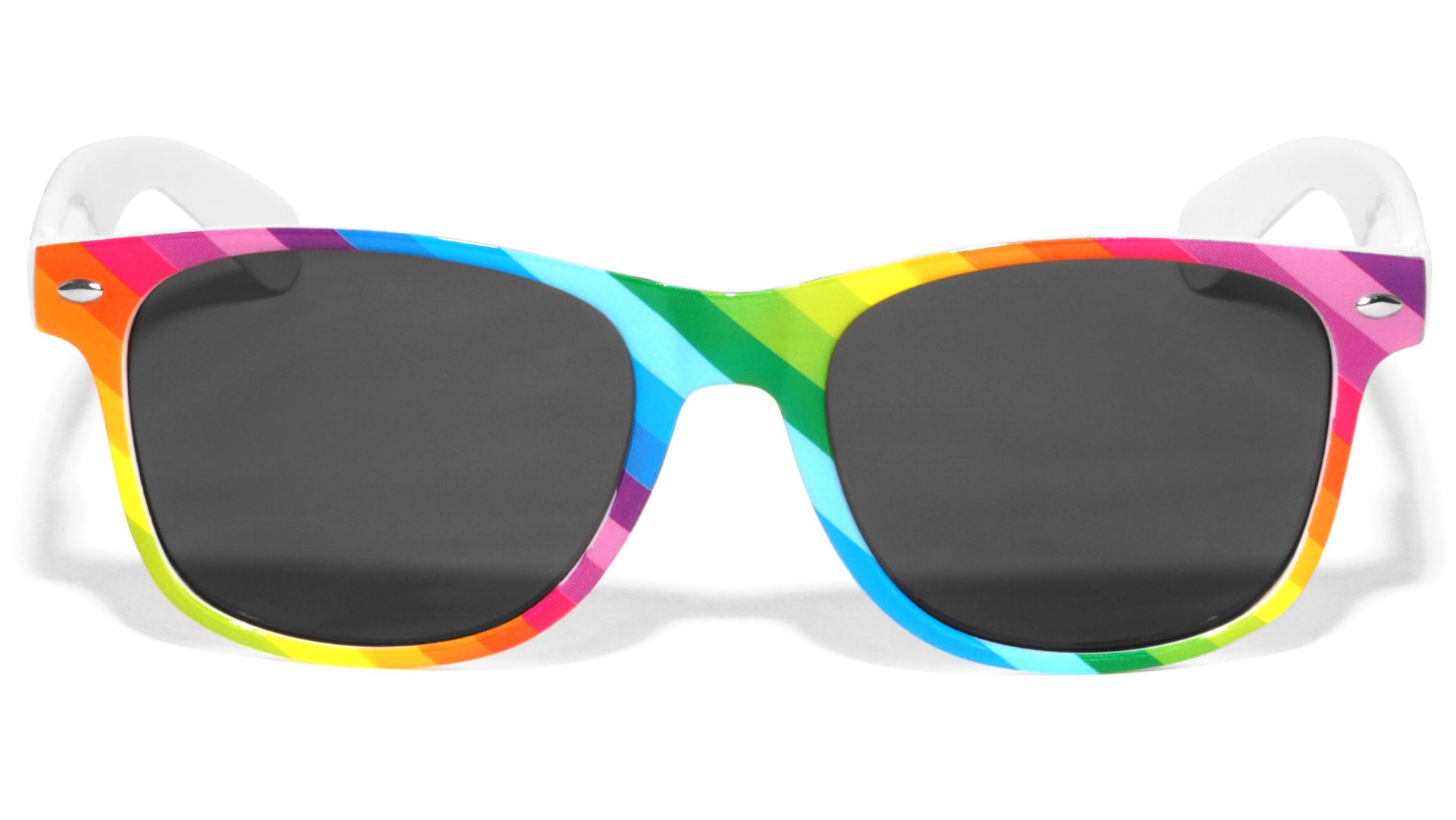 Rainbow Frame, Rainbow Mirrored Lens Wholesale Classic Sunglasses - Bulk  Prices - WS UK – Wholesale Sunglasses UK
