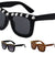 Classic Square Frame Barrel Studs Wholesale Sunglasses