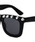 Classic Square Frame Barrel Studs Wholesale Sunglasses