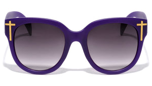 Color Frame Classic Cross Wholesale Sunglasses