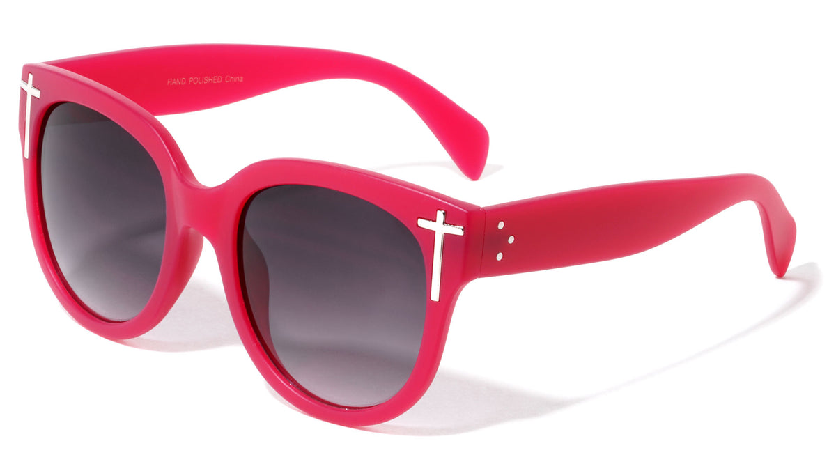 Color Frame Classic Cross Wholesale Sunglasses