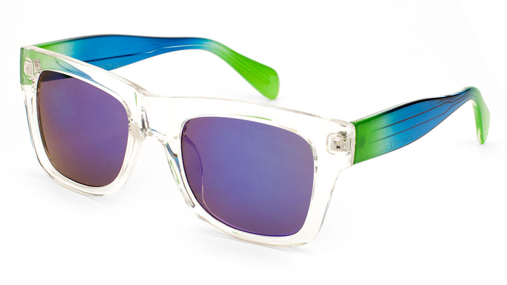 Buy Third Eye Sunglasses, Rainbow Reflective Lens, FREE Cleaning Pouch  Online in India - Etsy