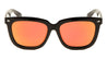 Classic Color Mirror Metal Accent Sunglasses Wholesale