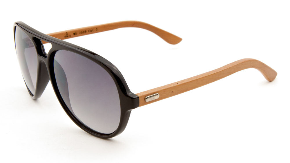 EKO Aviators Wood Sunglasses Wholesale