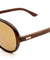 EKO Aviators Wood Sunglasses with Color Mirror Lens