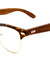 EKO Combination Clear Wood Eyewear Wholesale