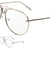Clear Lens Aviators Wholesale Glasses