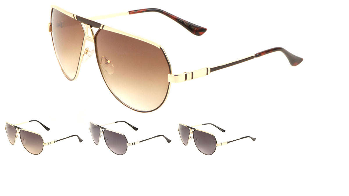 Deco Fashion Aviators Sunglasses Wholesale