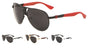 KHAN Aviators Rectangular Grille Wholesale Bulk Sunglasses