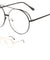 Rounded Metal Accent Aviators Clear Lens Wholesale Bulk Glasses