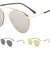 Rounded Color Mirror Aviators Wholesale Bulk Sunglasses