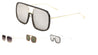 Thick Rim Aviators Wholesale Bulk Sunglasses